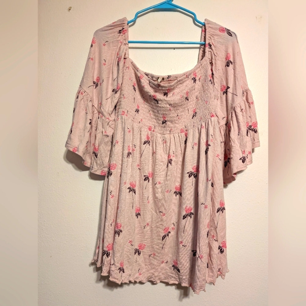 Free People Lana Off The Shoulder Tunic Top Small